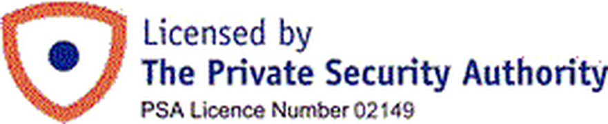 Licensed by the Private Security Authority — PSA Licence Number 02149