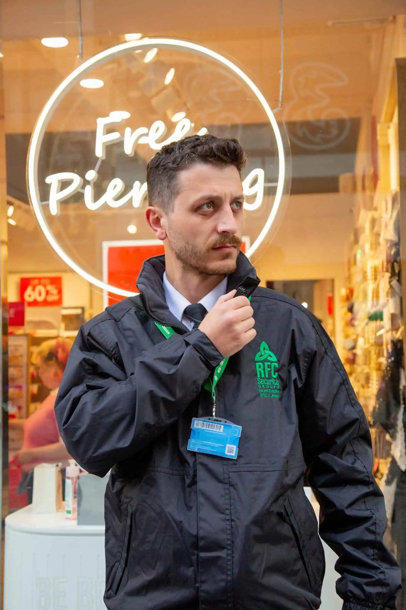 RFC security officer at a retail store