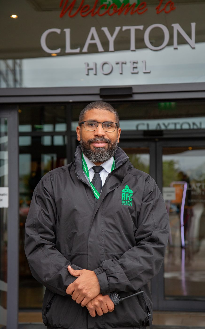 RFC security officer at the Clayton Hotel